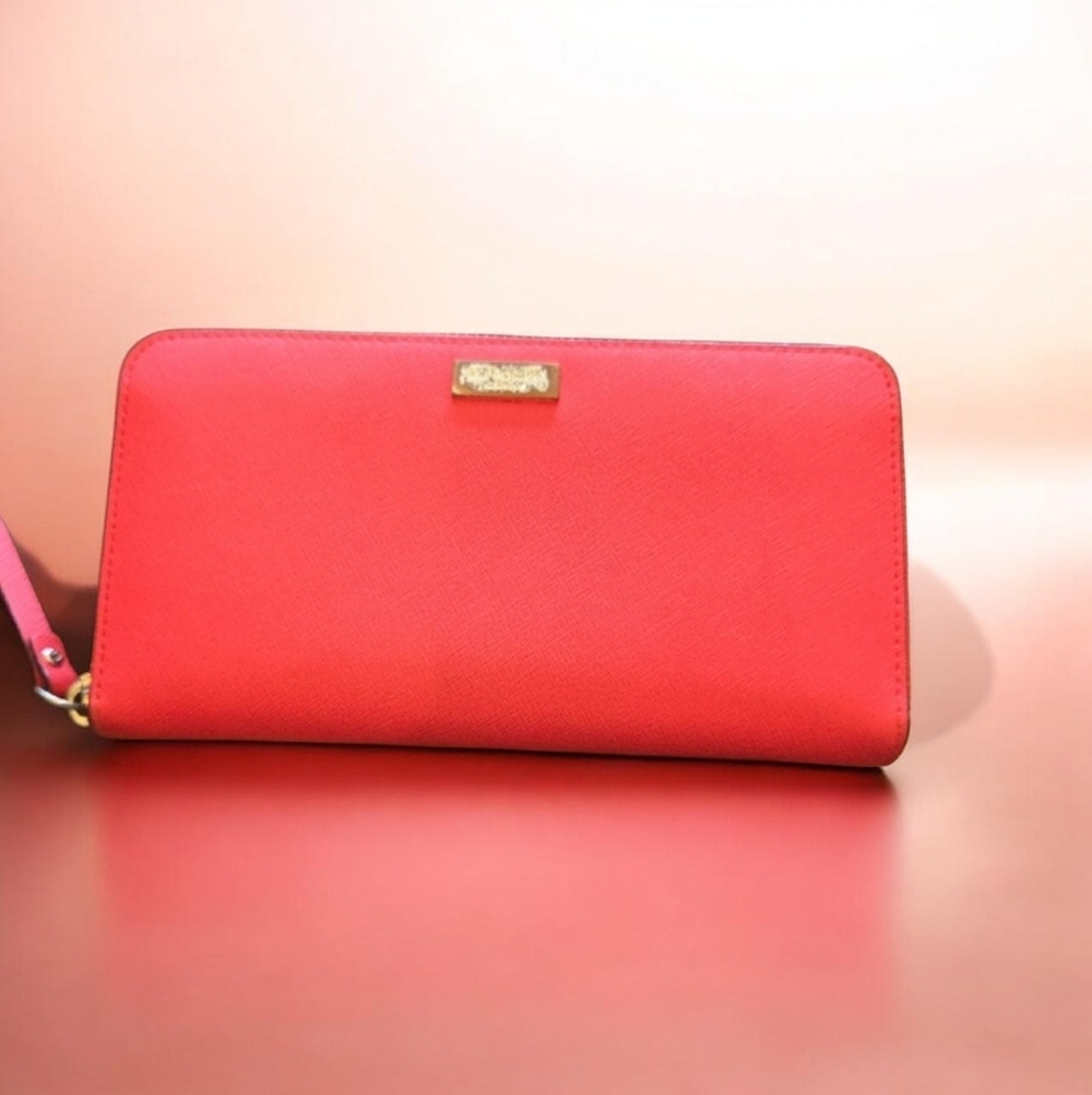 Kate Spade Red Wallet - Picture 2 of 8